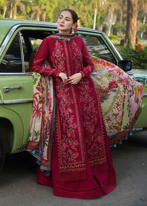 Hussain Rehar Lawn Suit-Lawn Suits-Replica Zone
