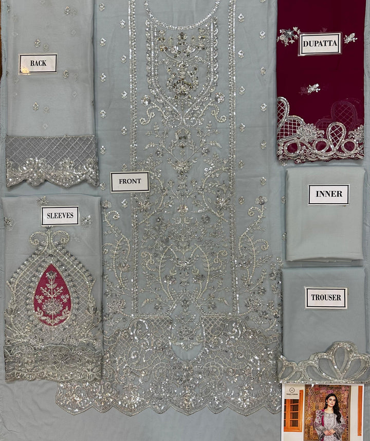 Imrozia Chiffon Suit-Replica Suits-Replica Zone
