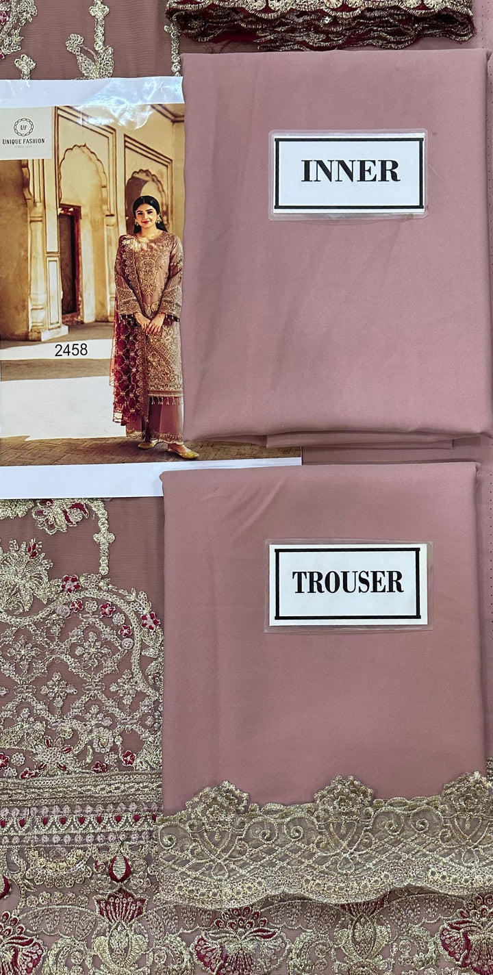 Imrozia Chiffon Suit-Replica Suits-Replica Zone