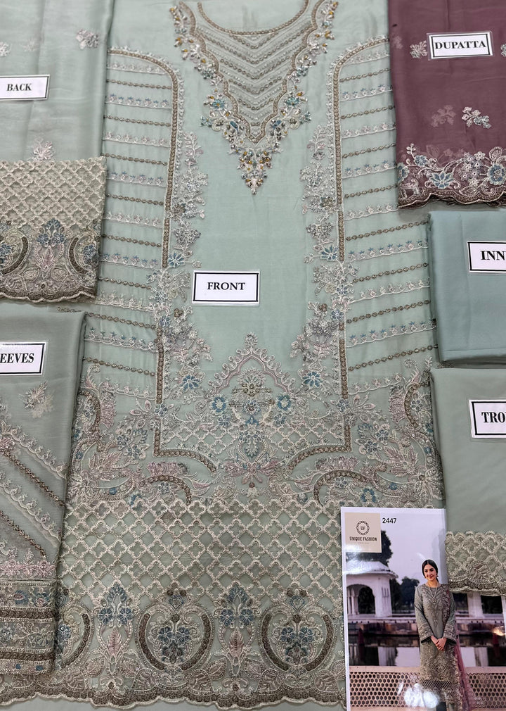Imrozia Chiffon Suit-Replica Suits-Replica Zone