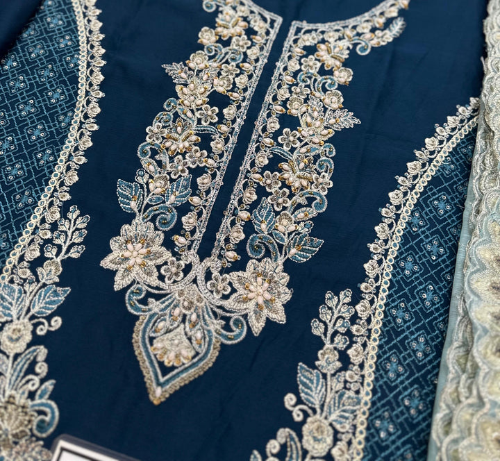 Imrozia Chiffon Suit-Replica Suits-Replica Zone