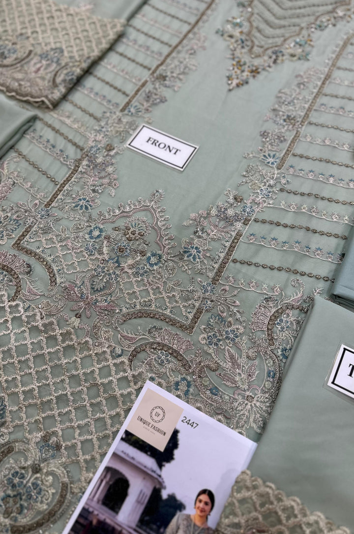 Imrozia Chiffon Suit-Replica Suits-Replica Zone