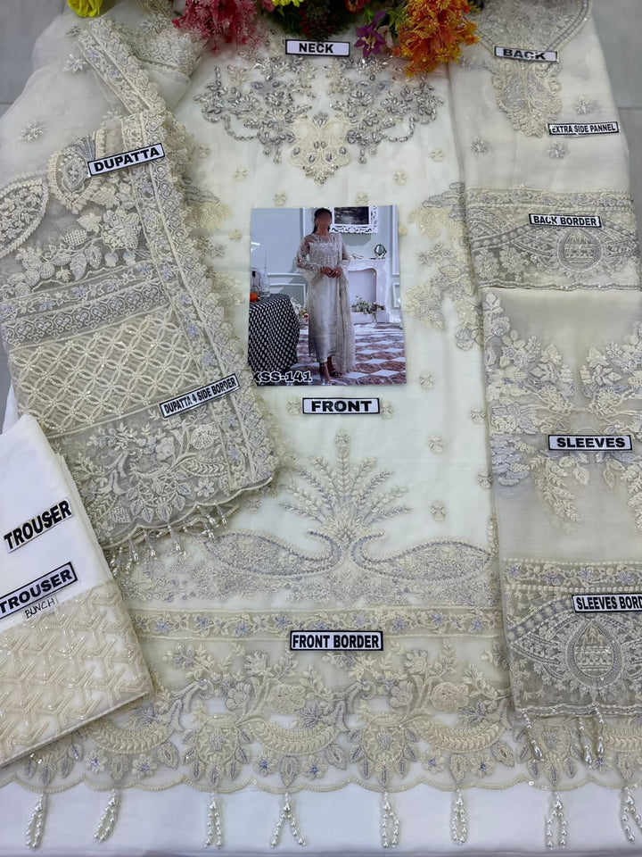 Imrozia Chiffon Suit-Replica Suits-Replica Zone