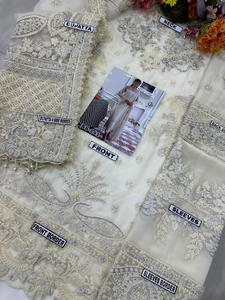 Imrozia Chiffon Suit-Replica Suits-Replica Zone