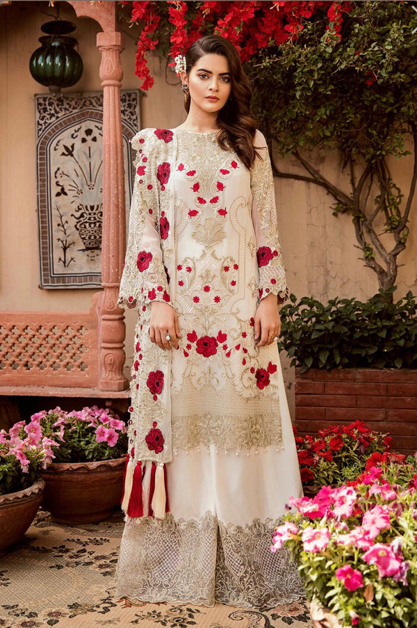 Imrozia Chiffon Suit-Replica Suits-Replica Zone