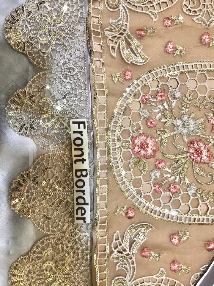 Imrozia Organza Suit-Replica Suits-Replica Zone