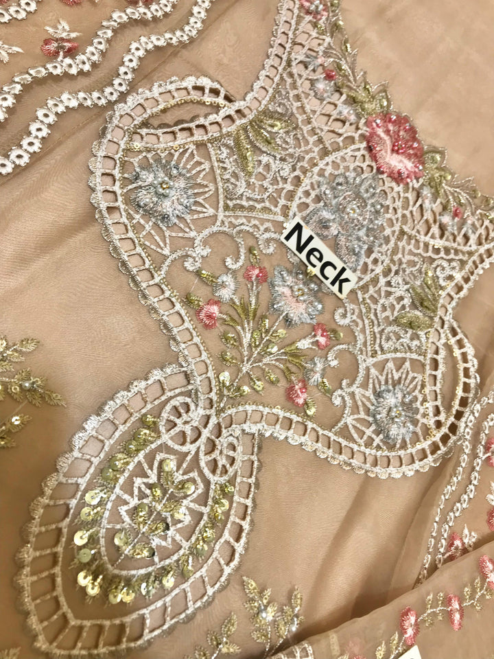 Imrozia Organza Suit-Replica Suits-Replica Zone