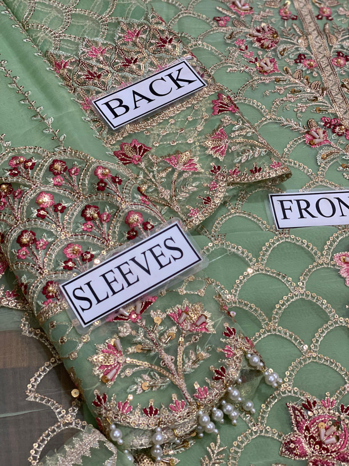 Imrozia Organza Suit-Replica Suits-Replica Zone