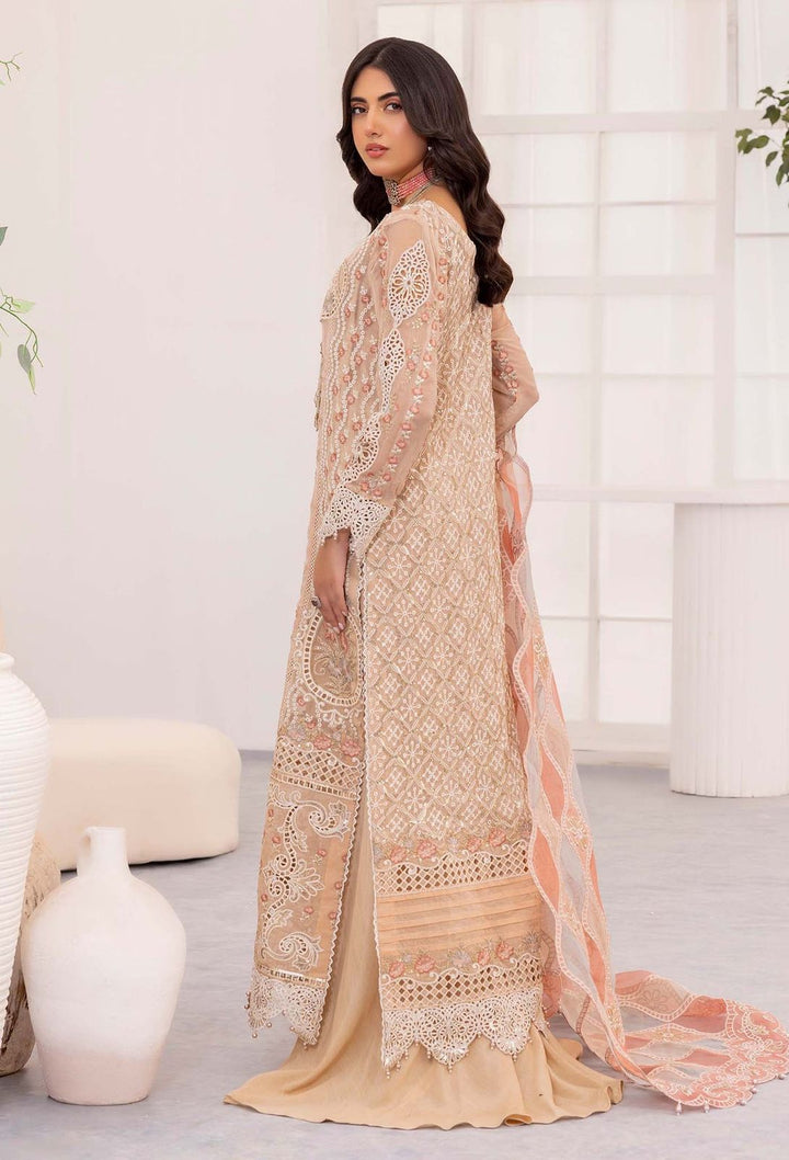 Imrozia Organza Suit-Replica Suits-Replica Zone