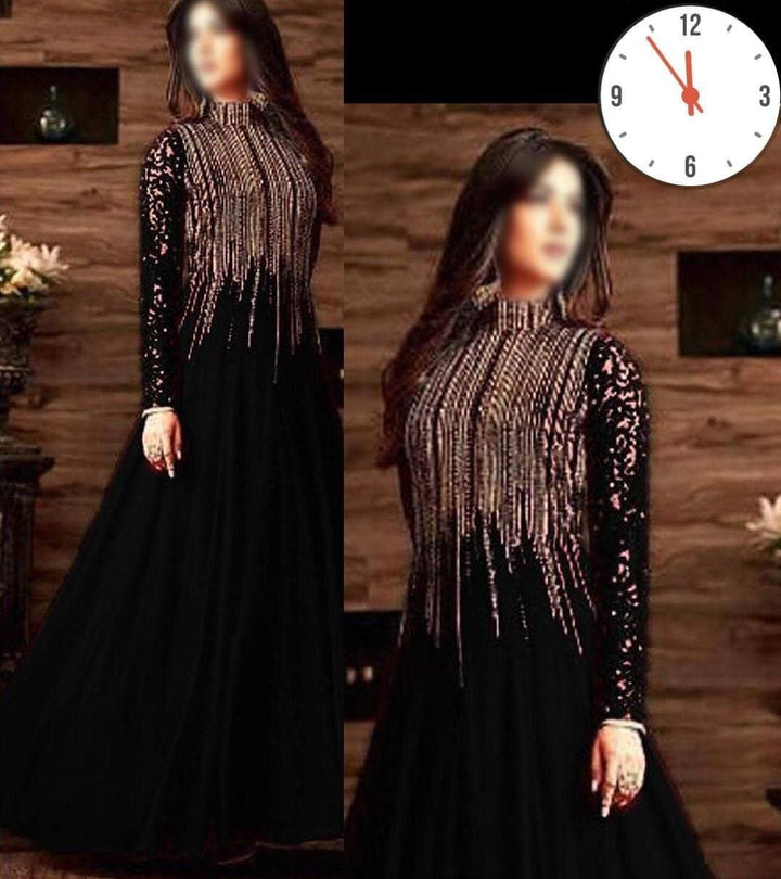 Indian Chiffon Maxi-Bridal Suits-Replica Zone