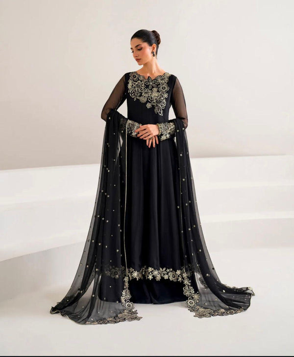 Indian Chiffon Maxi-Bridal Suits-Replica Zone