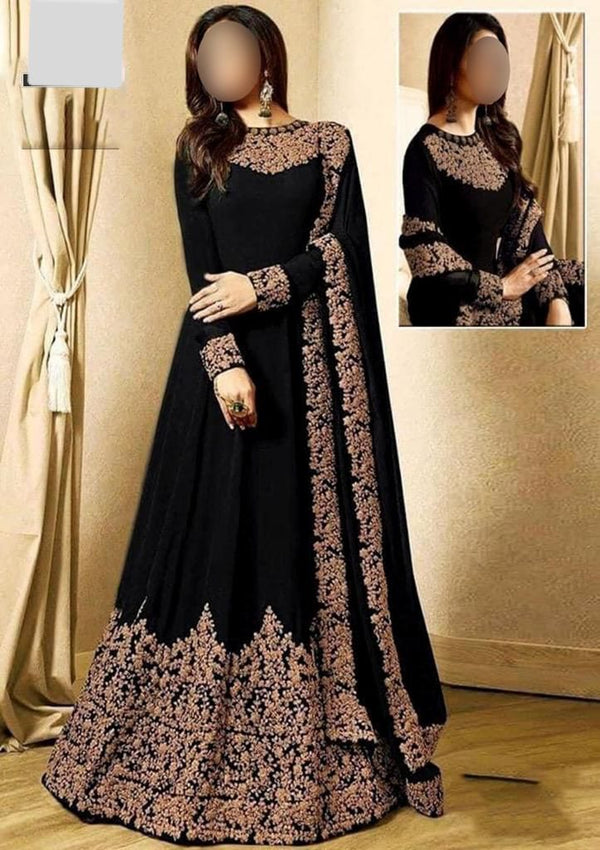 Indian Chiffon Maxi-Bridal Suits-Replica Zone