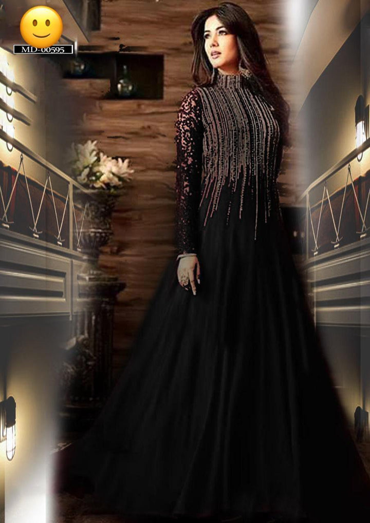 Indian Chiffon Maxi-Bridal Suits-Replica Zone