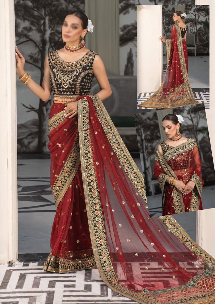 Indian Net Saree-Bridal Suits-Replica Zone