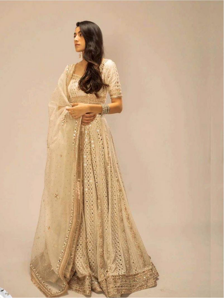 Ines Chiffon Frock-Bridal Suits-Replica Zone