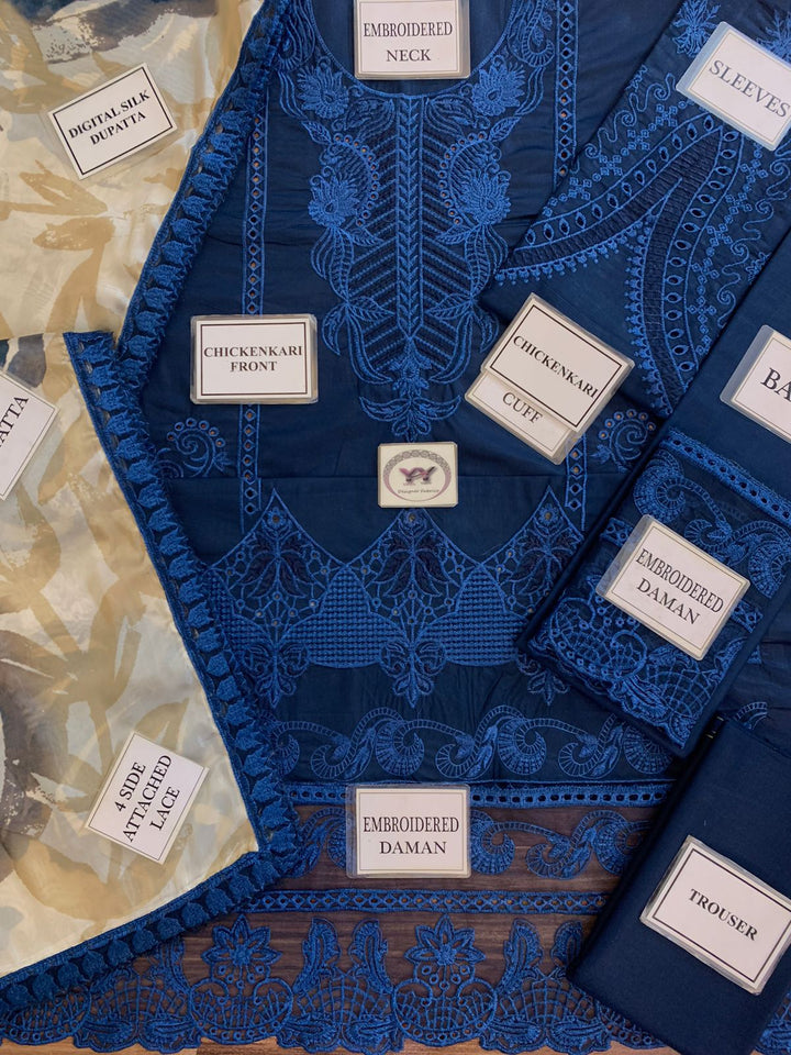 Izel Cotton Suit-Cotton Suits-Replica Zone