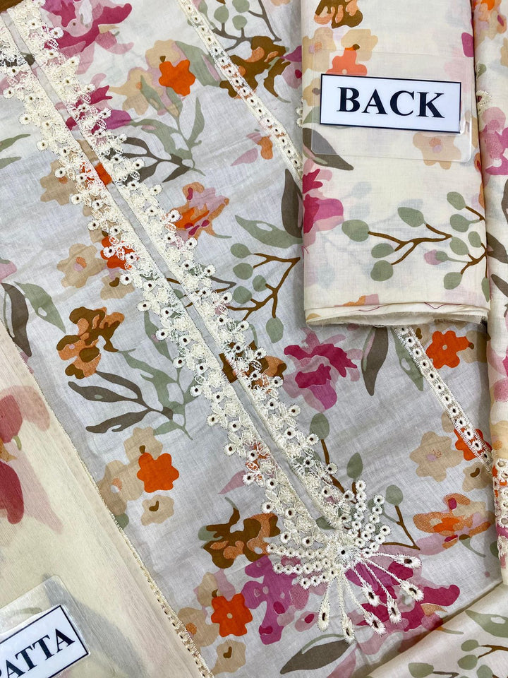 Izel Lawn Suit-Lawn Suits-Replica Zone