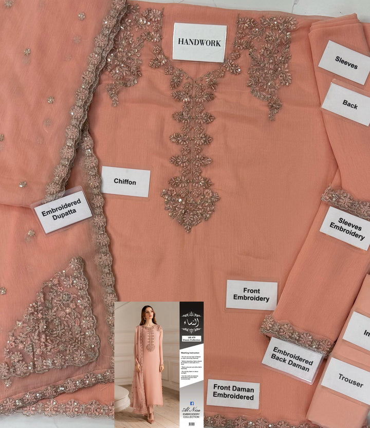 Iznik Chiffon Suit-Replica Suits-Replica Zone