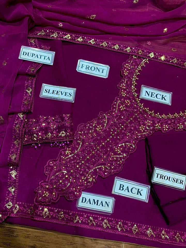 Iznik Chiffon Suit-Replica Suits-Replica Zone