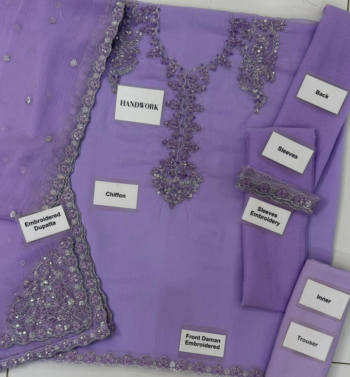 Iznik Chiffon Suit-Replica Suits-Replica Zone