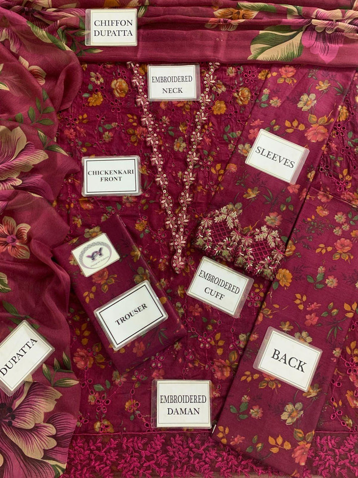 Iznik Lawn Suit-Lawn Suits-Replica Zone