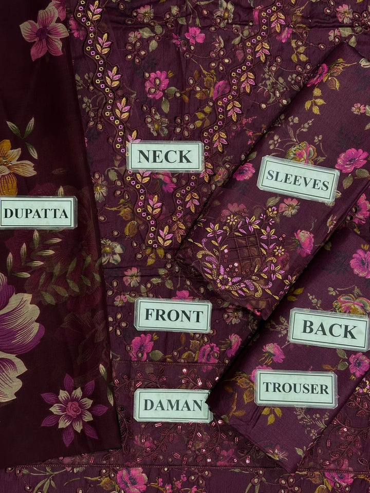 Iznik Lawn Suit-Lawn Suits-Replica Zone