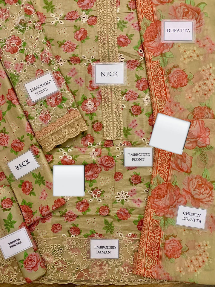 Iznik Lawn Suit-Lawn Suits-Replica Zone
