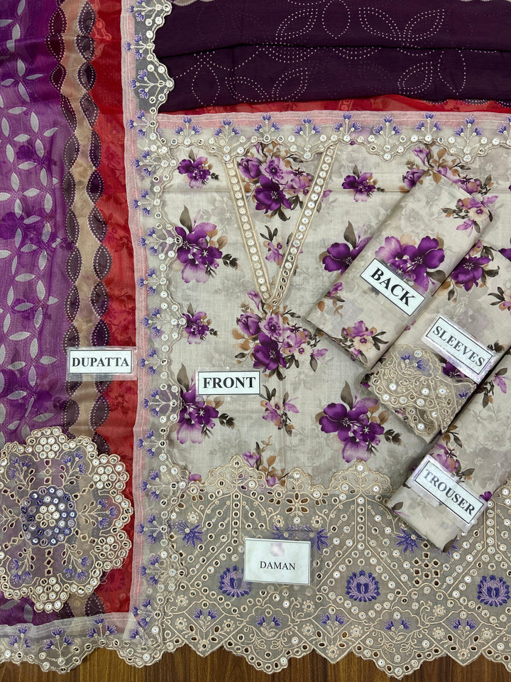 Iznik Lawn Suit-Lawn Suits-Replica Zone