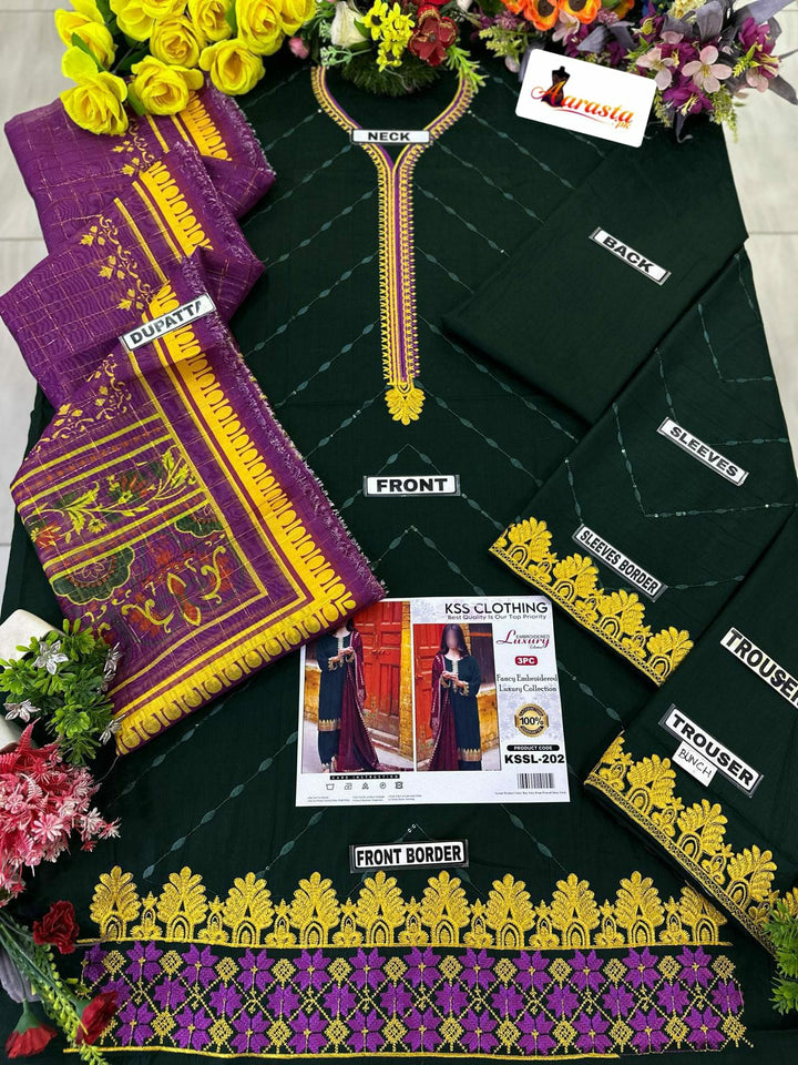 Iznik Lawn Suit-Lawn Suits-Replica Zone