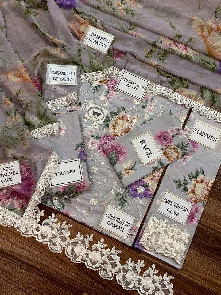 Iznik Lawn Suit-Lawn Suits-Replica Zone