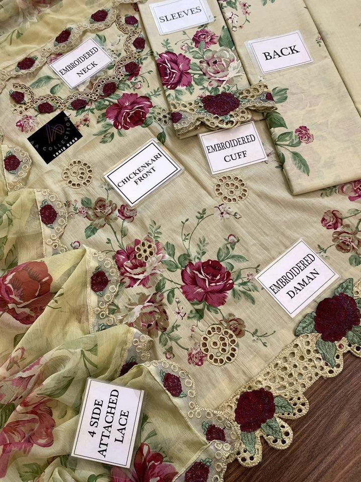 Iznik Lawn Suit-Lawn Suits-Replica Zone