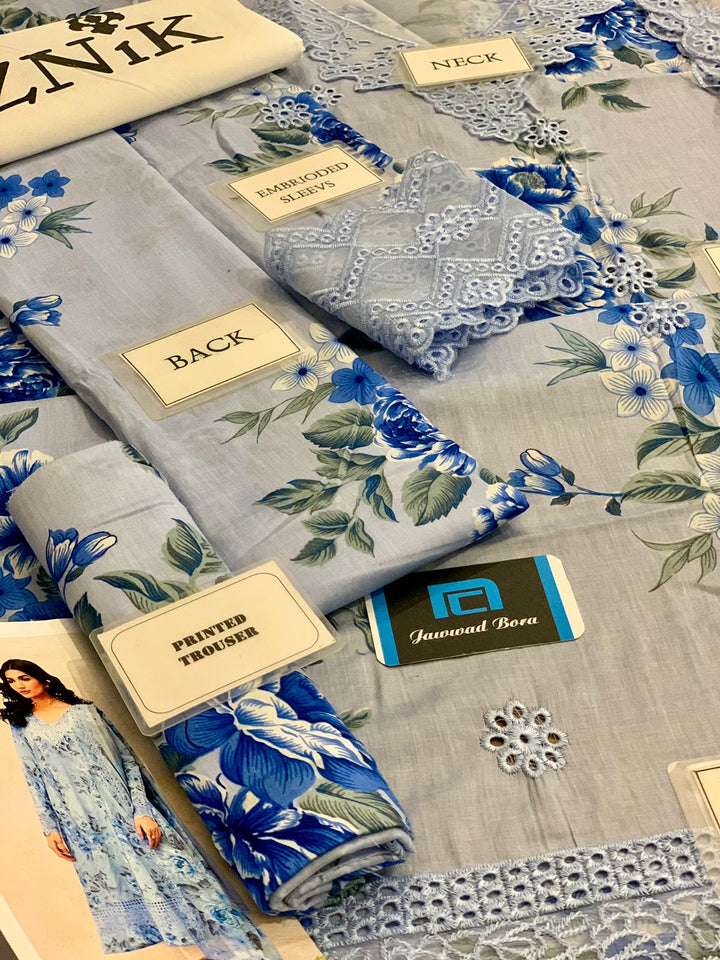 Iznik Lawn Suit-Lawn Suits-Replica Zone