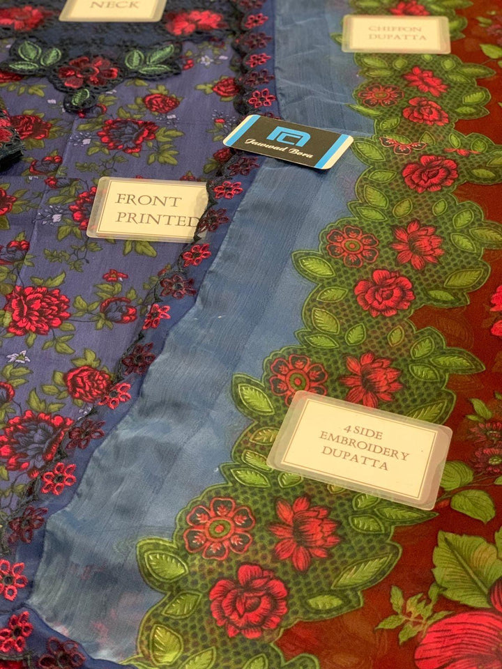 Iznik Lawn Suit-Lawn Suits-Replica Zone