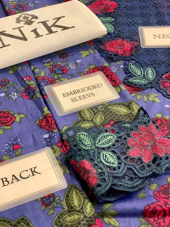 Iznik Lawn Suit-Lawn Suits-Replica Zone