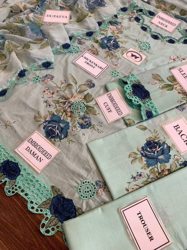 Iznik Lawn Suit-Lawn Suits-Replica Zone