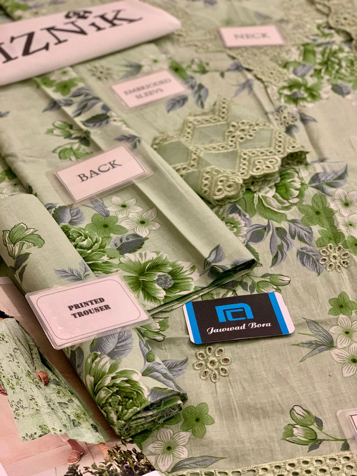 Iznik Lawn Suit-Lawn Suits-Replica Zone