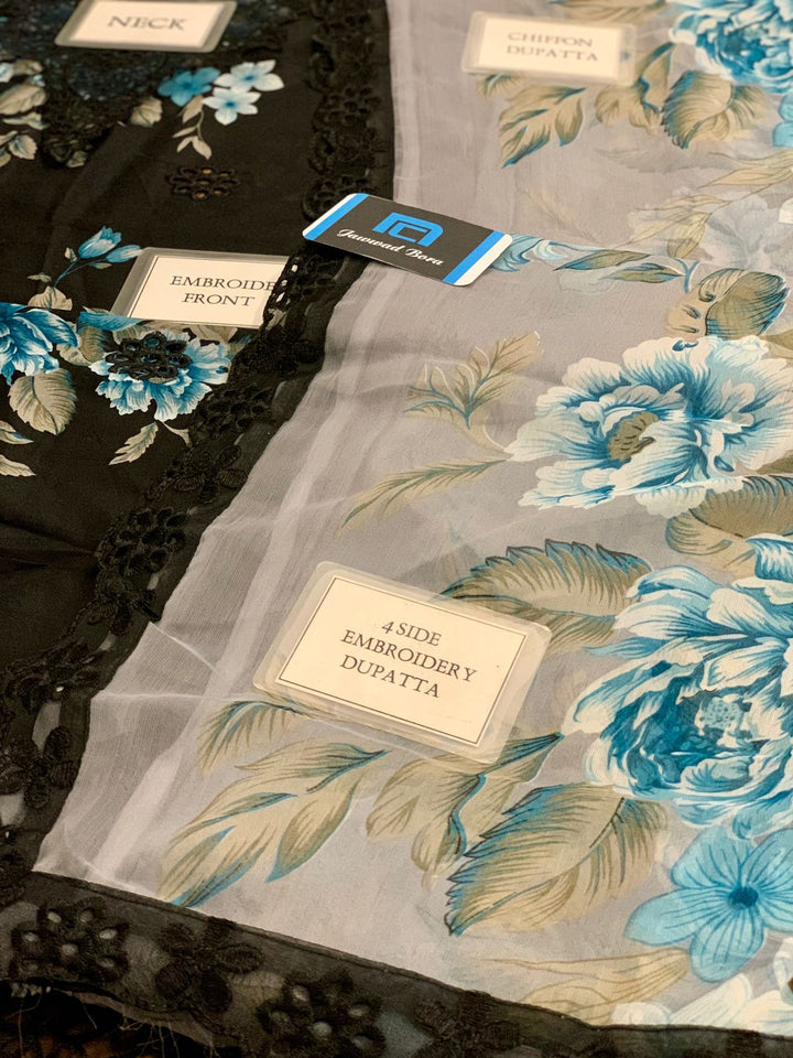 Iznik Lawn Suit-Lawn Suits-Replica Zone