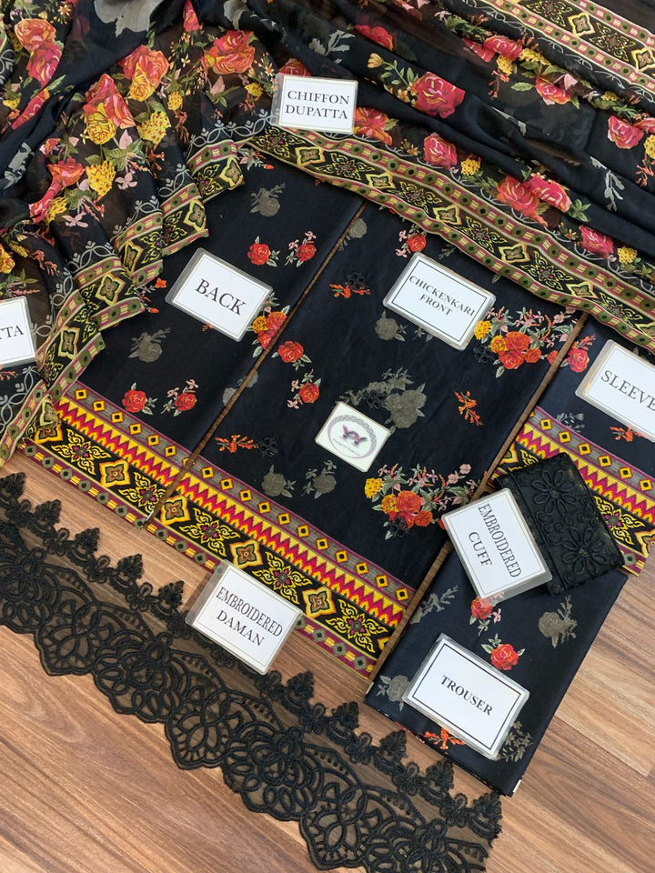 Iznik Lawn Suit-Lawn Suits-Replica Zone