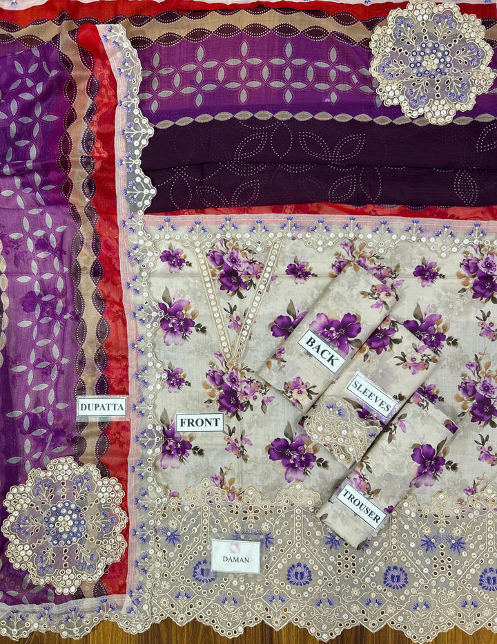 Iznik Lawn Suit-Lawn Suits-Replica Zone