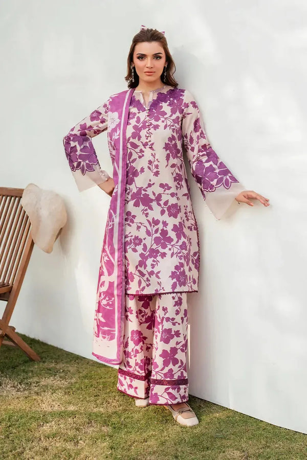 Iznik Lawn Suit-Lawn Suits-Replica Zone