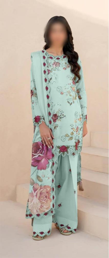 Iznik Lawn Suit-Lawn Suits-Replica Zone