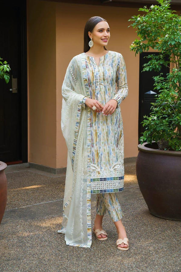 Iznik Lawn Suit-Lawn Suits-Replica Zone