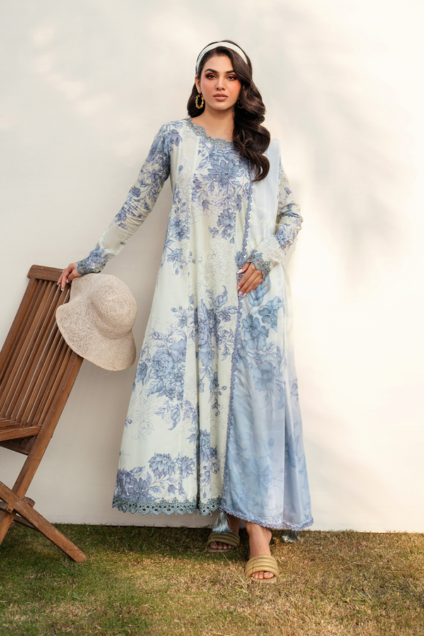 Iznik Lawn Suit-Lawn Suits-Replica Zone