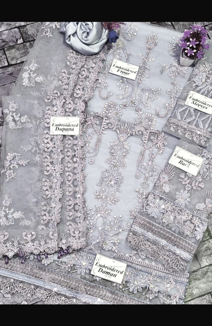 Iznik Net Maxi-Bridal Suits-Replica Zone