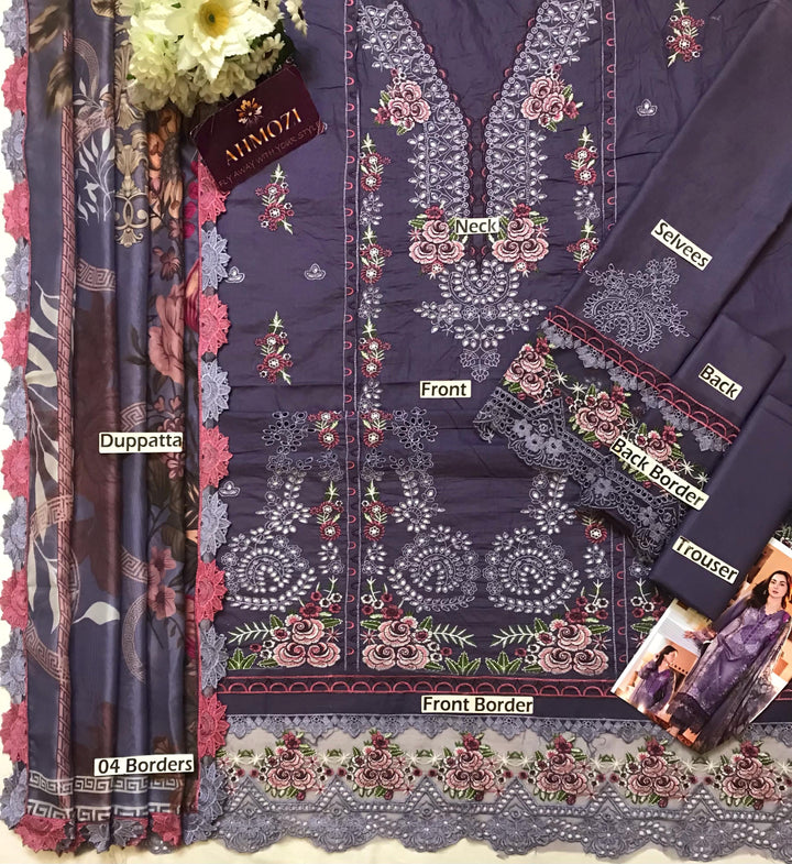 Jade Lawn Suit-Lawn Suits-Replica Zone