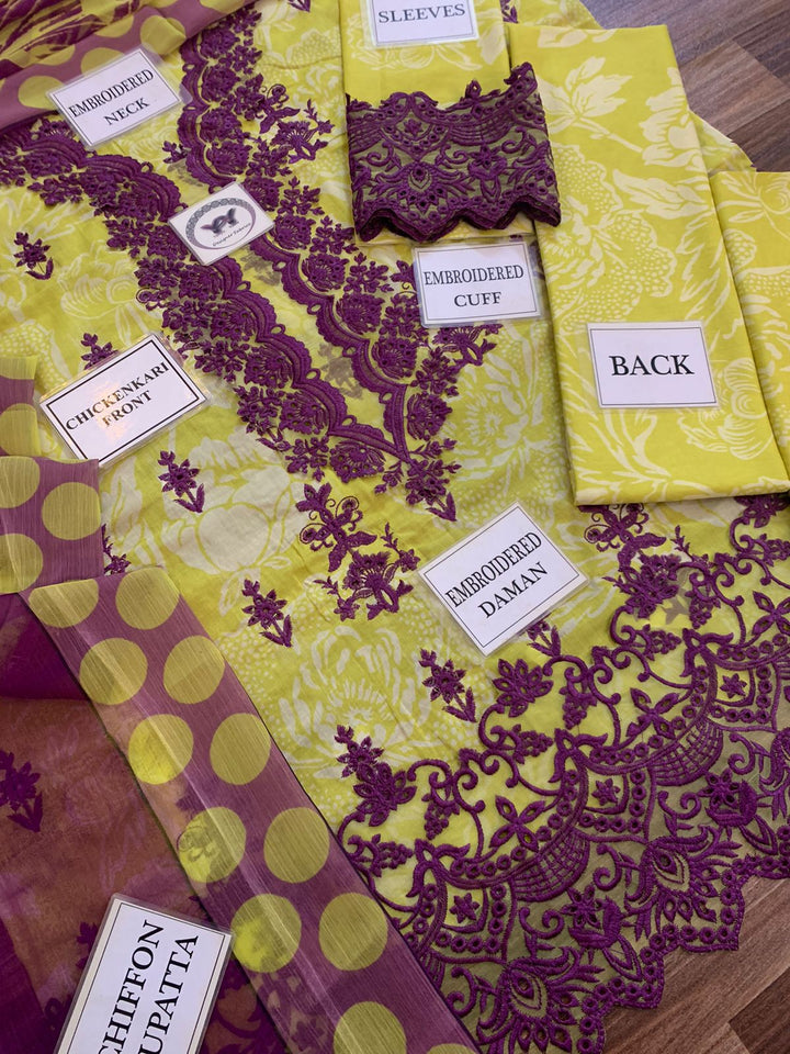 Jade Lawn Suit-Lawn Suits-Replica Zone