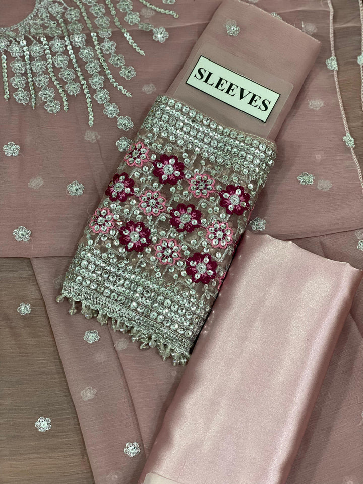 Jazmin Chiffon Maxi-Bridal Suits-Replica Zone