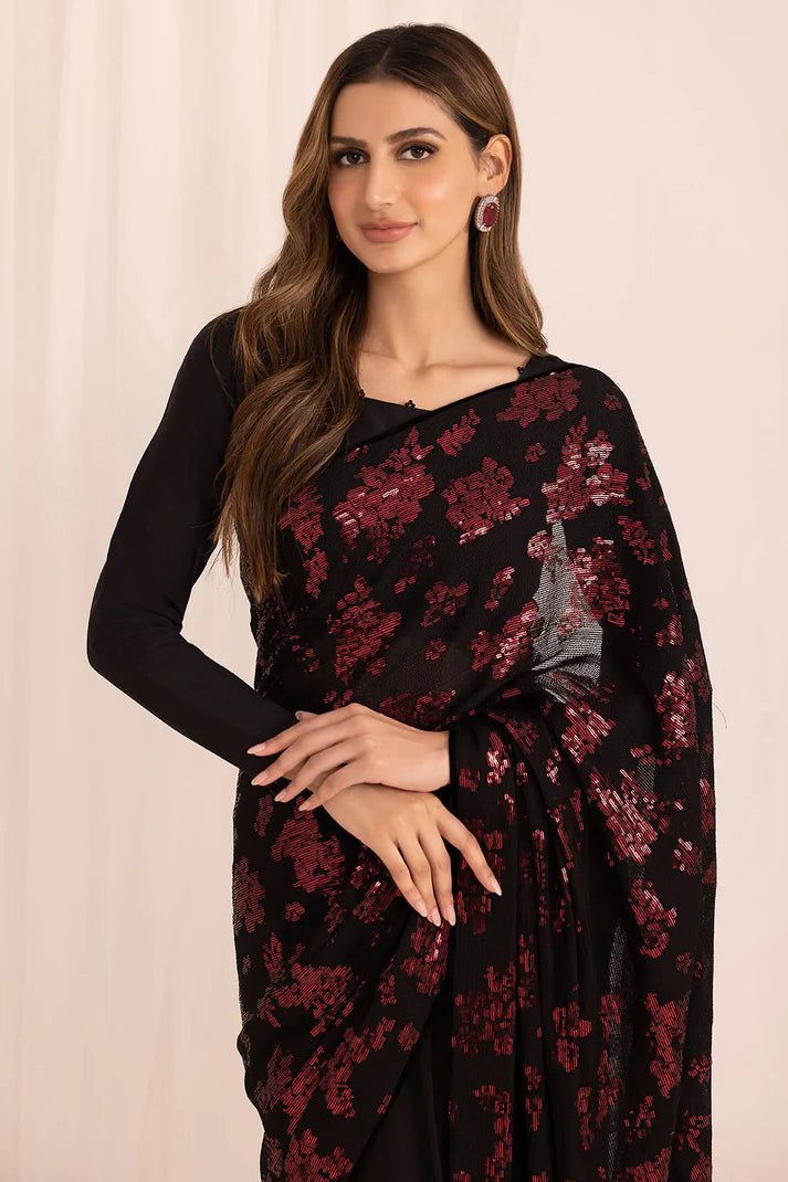 Jazmin Chiffon Saree-Bridal Suits-Replica Zone