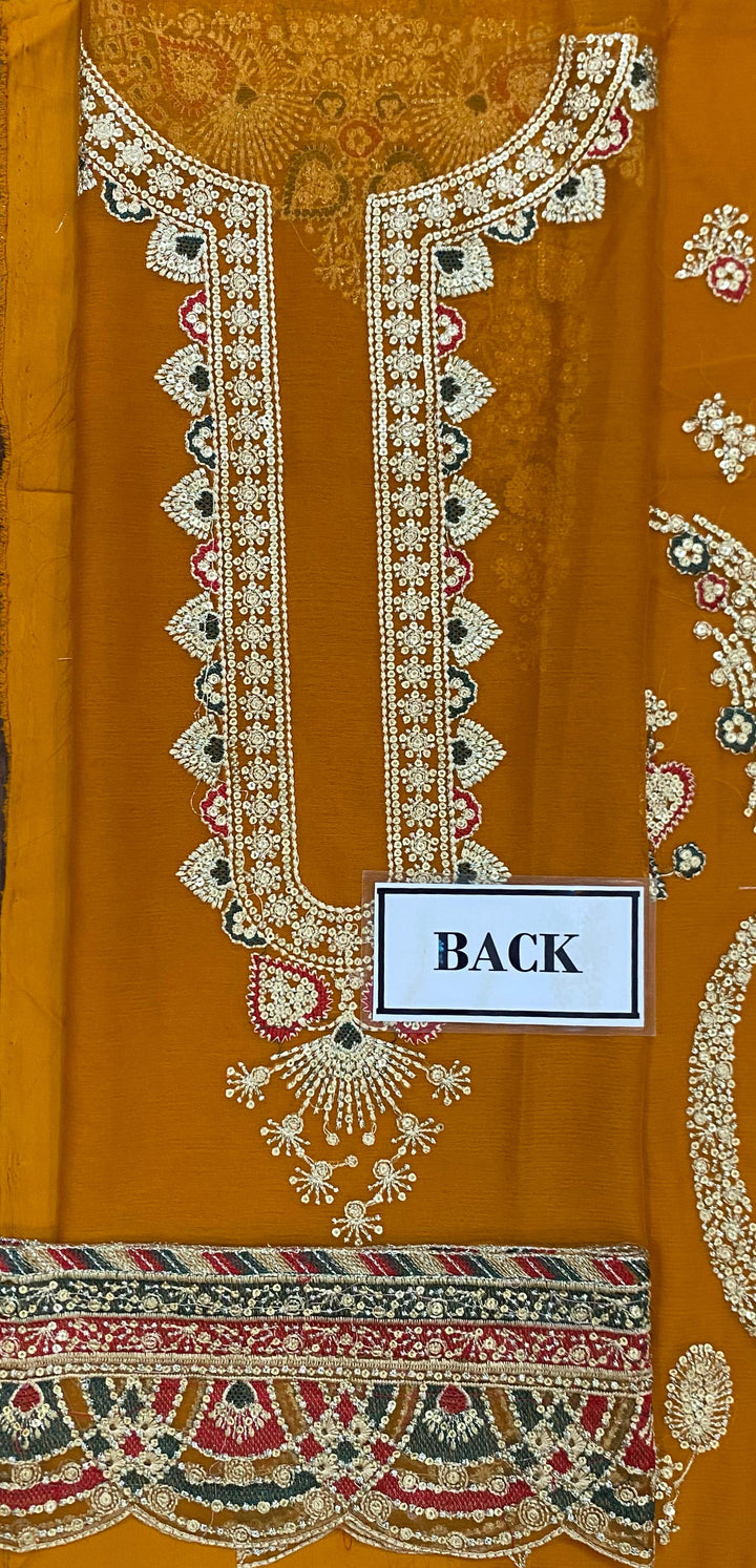 Jazmin Chiffon Suit-Replica Suits-Replica Zone