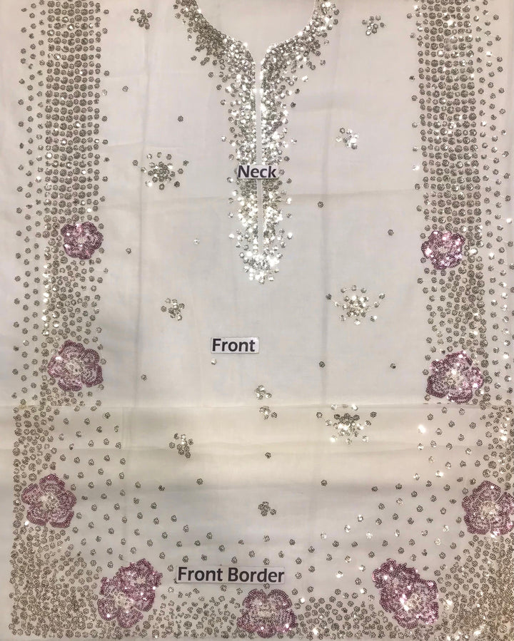 Jazmin Chiffon Suit-Replica Suits-Replica Zone